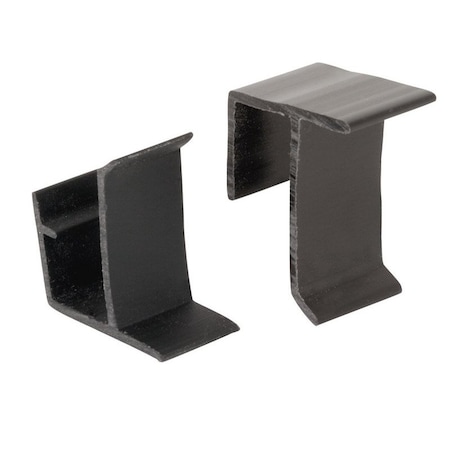 Prime-Line CLIP SET TOP/BTTM BLKCD4 PL7765